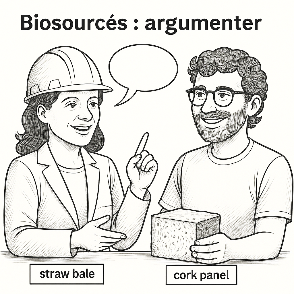 Illustration matériaux biosourcés