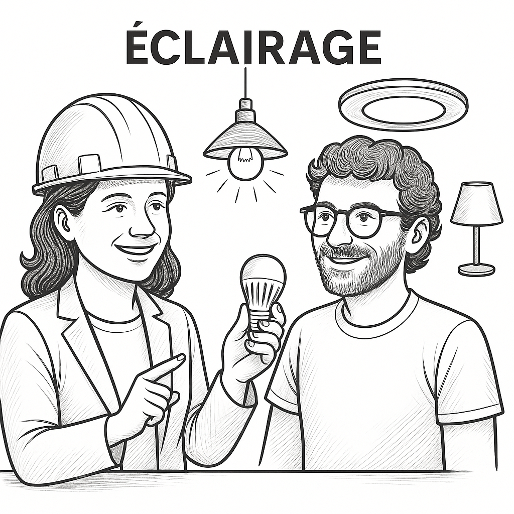 Illustration AA éclairage — Conseils d Architecture