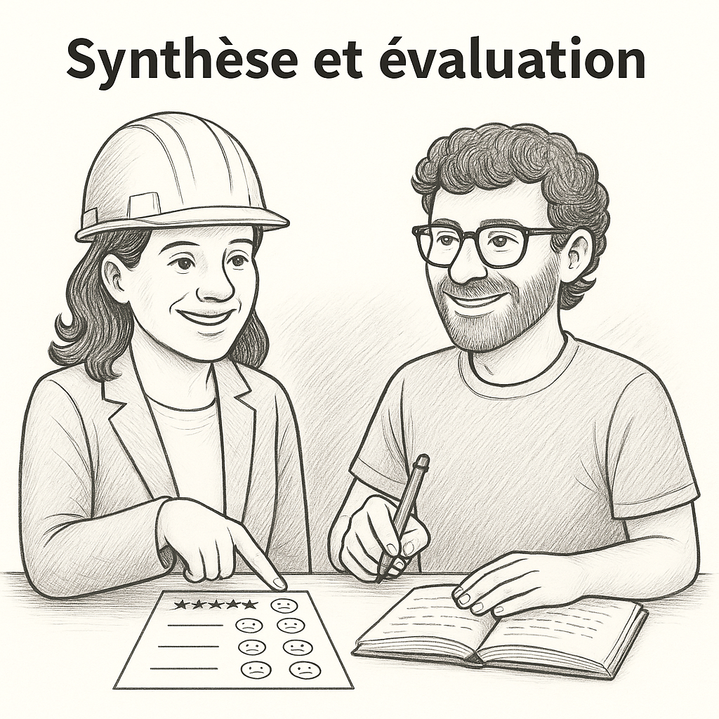 Illustration AA synthese et évaluation — Conseils d Architecture
