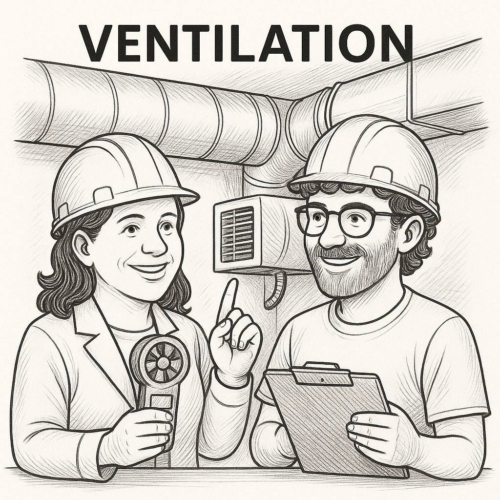 Schéma ventilation en rénovation