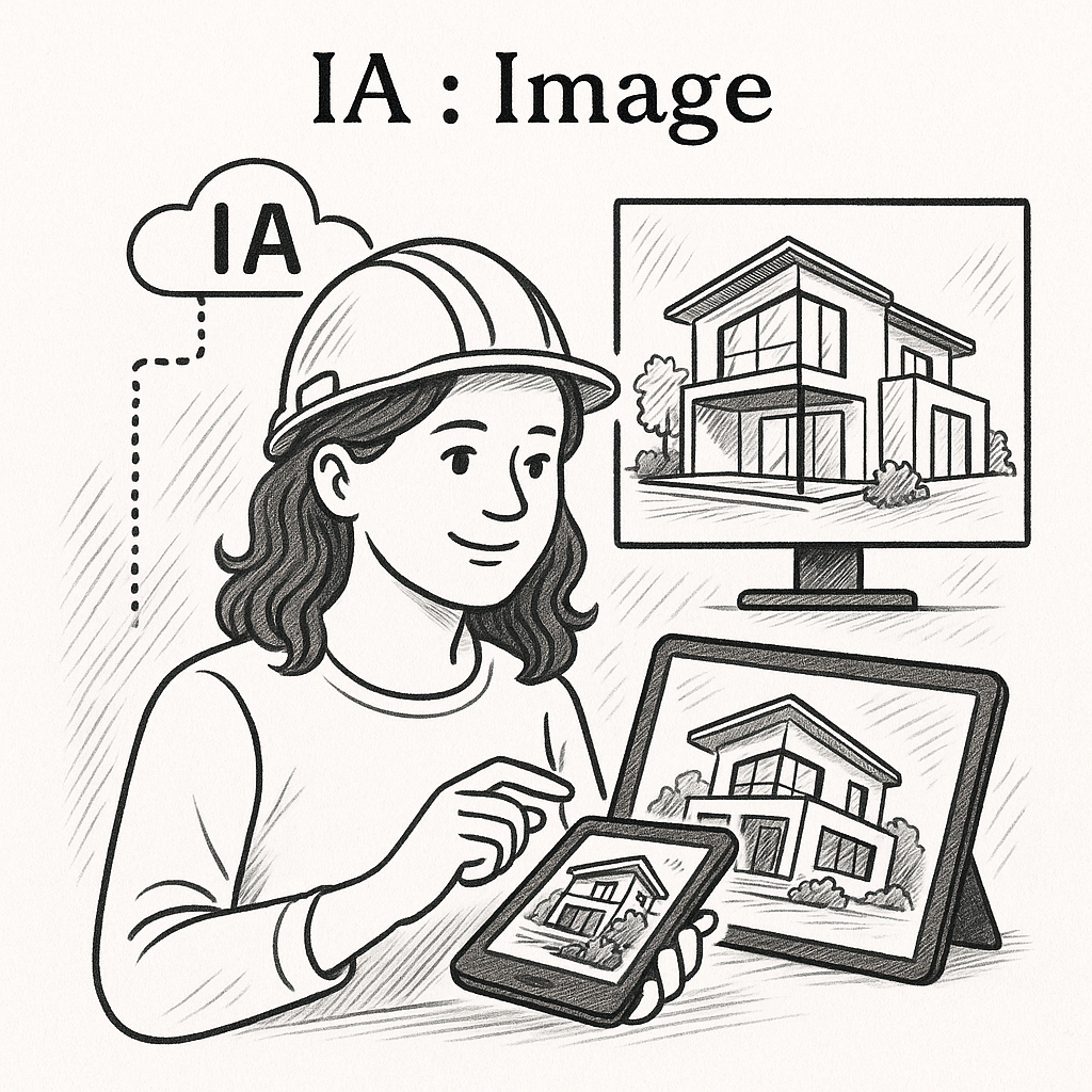 Illustration : Intelligence artificielle, génération d'images