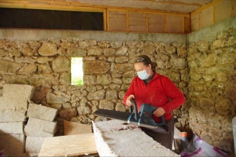 Chantier biosourcé – biofib