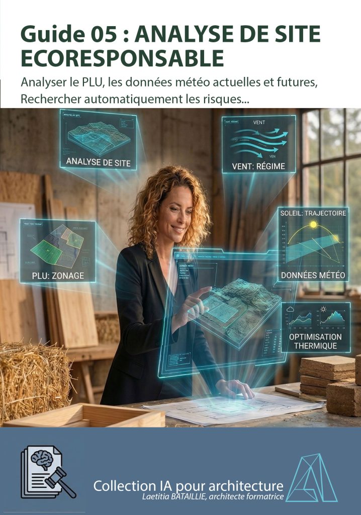 Visuel formation IA05 — Analyse de site pour architectes