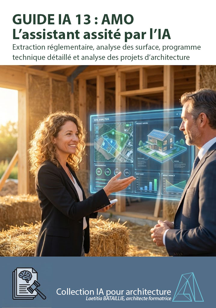 Visuel formation IA13 — AMO et programmation pour architectes — format A4