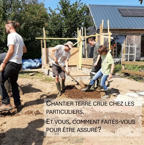 Post LinkedIn - Chantier terre et assurabilité