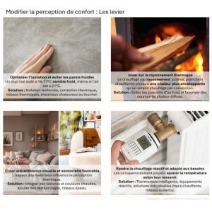 Confort percu vs température